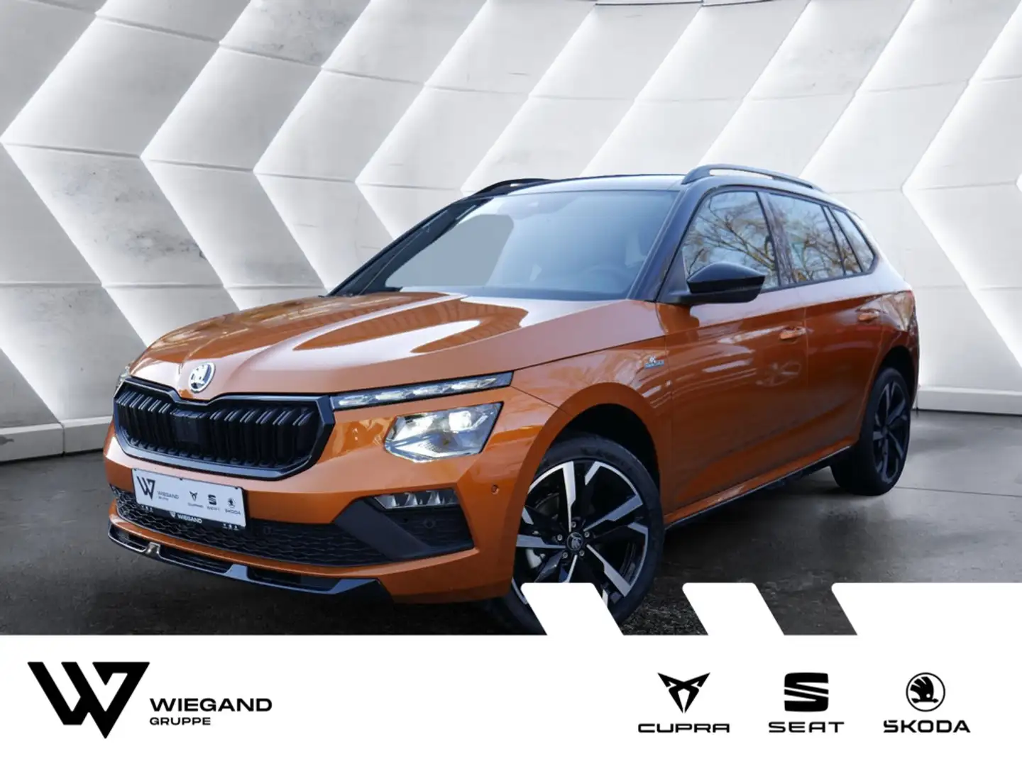 Skoda Kamiq 1.5 TSI Monte Carlo - ACC PANO MATRIX-LED *SN230* Orange - 1