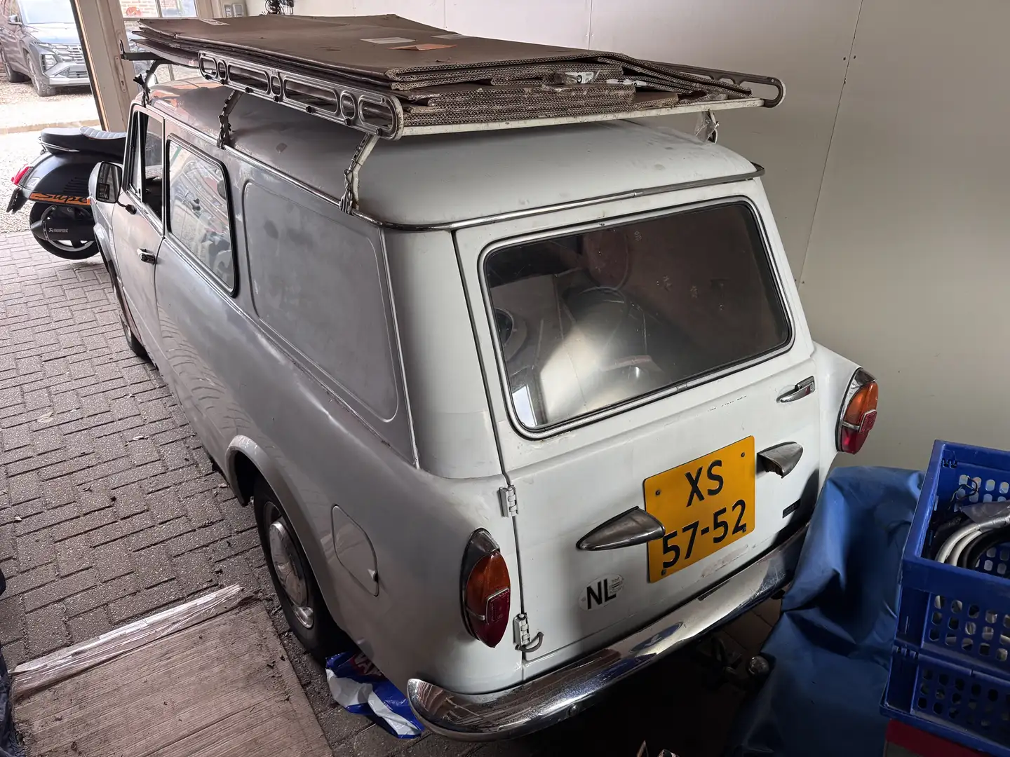 Fiat 1100 R Station Grijs Kenteken - 2