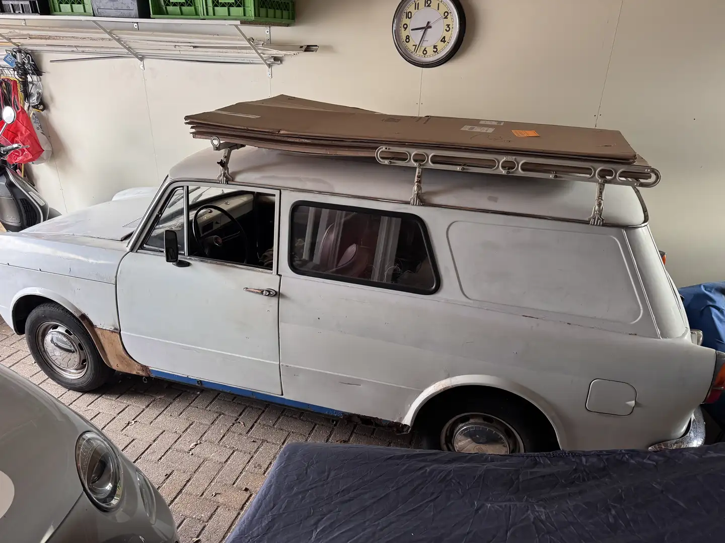 Fiat 1100 R Station Grijs Kenteken - 1