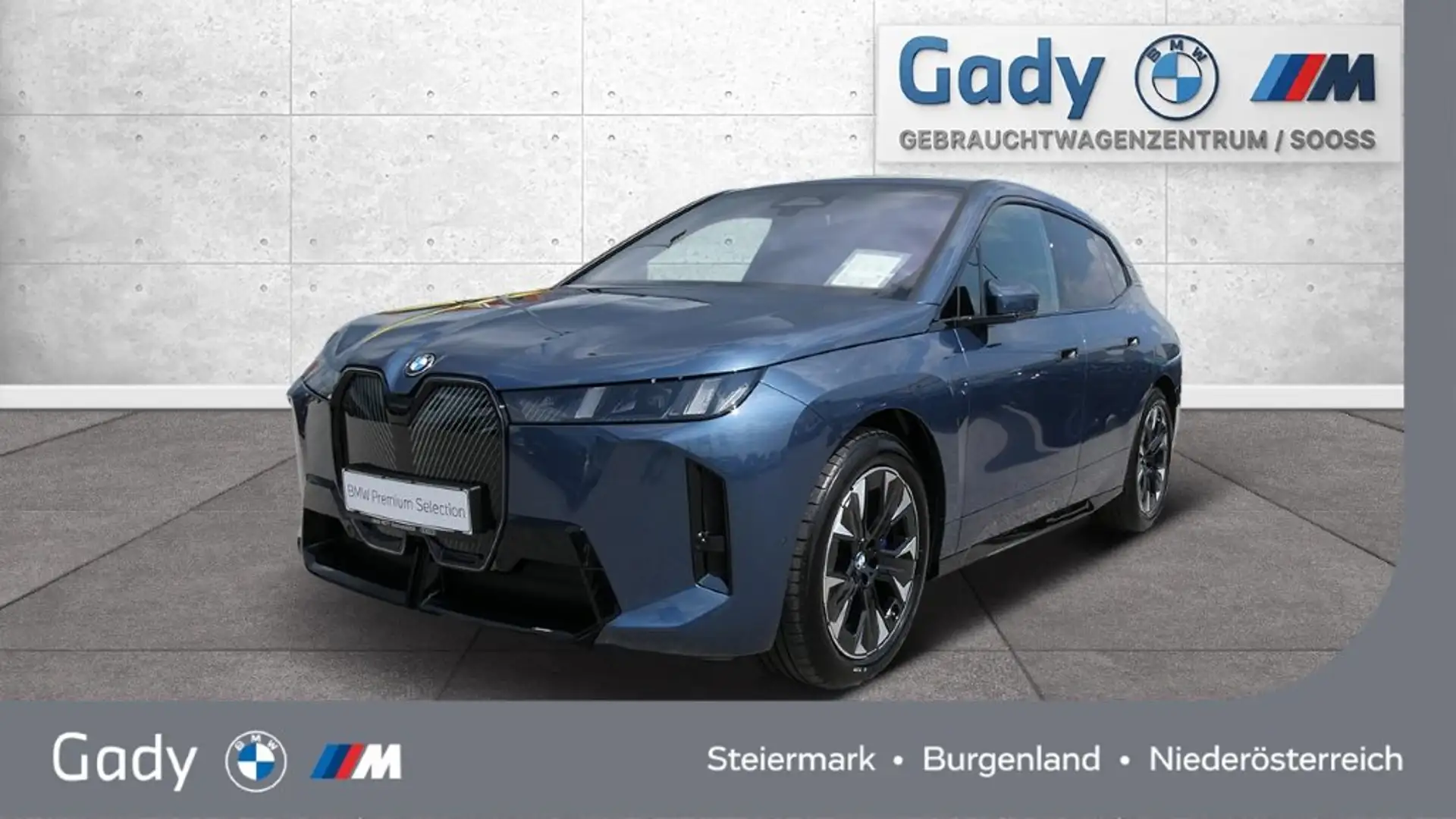 BMW iX xDrive45 Blau - 1