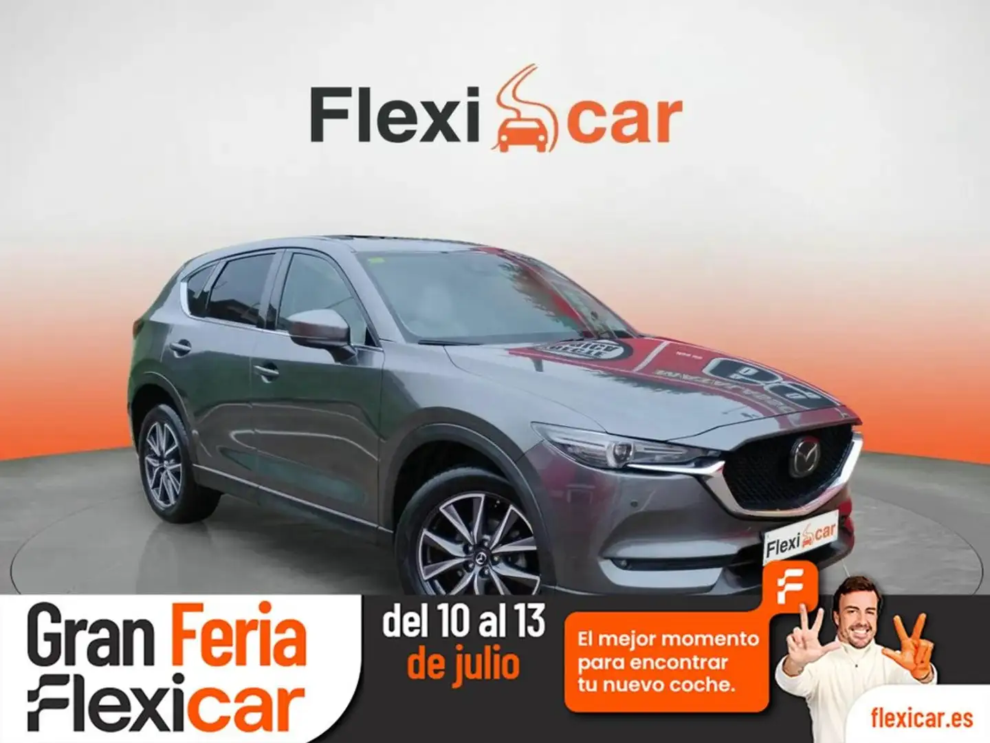 Mazda CX-5 2.5 Skyactiv-G Zenith 2WD Aut. Gris - 1