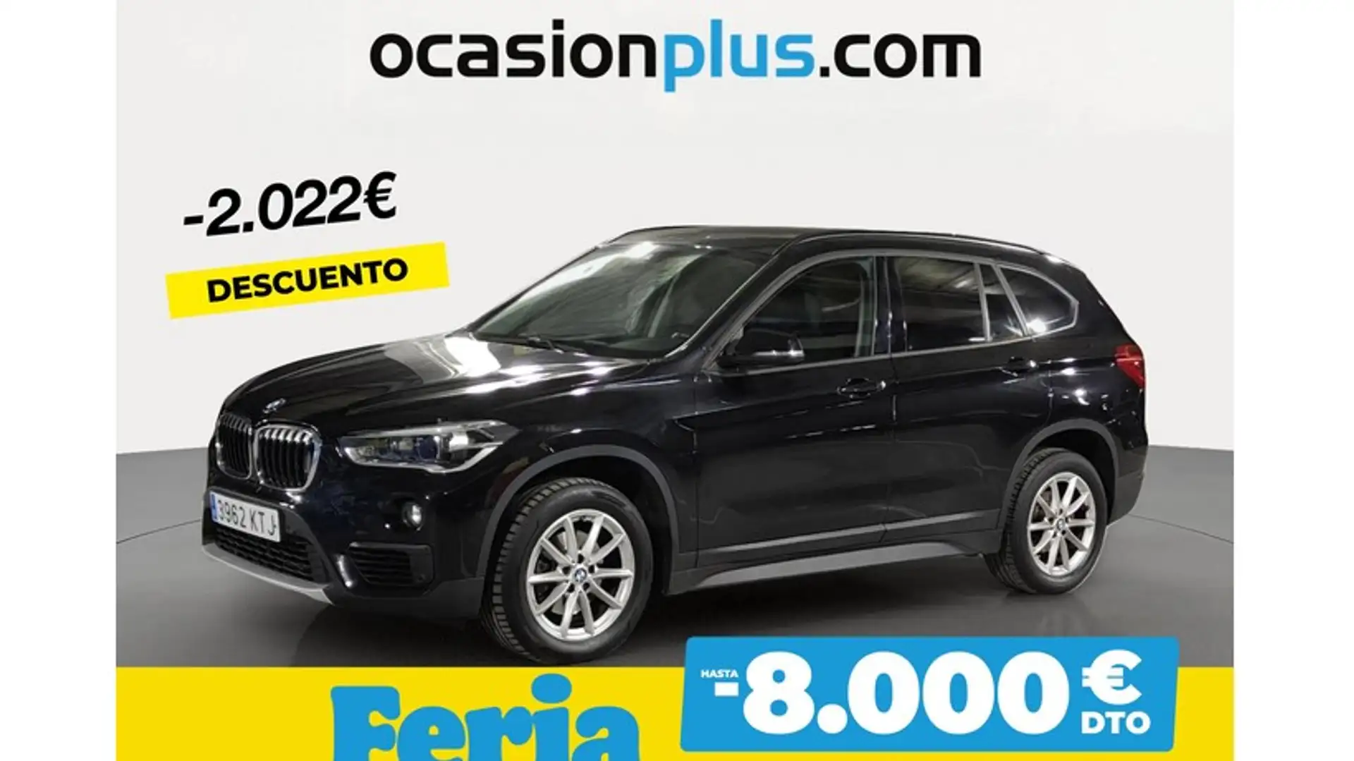 BMW X1 sDrive 18dA Noir - 1