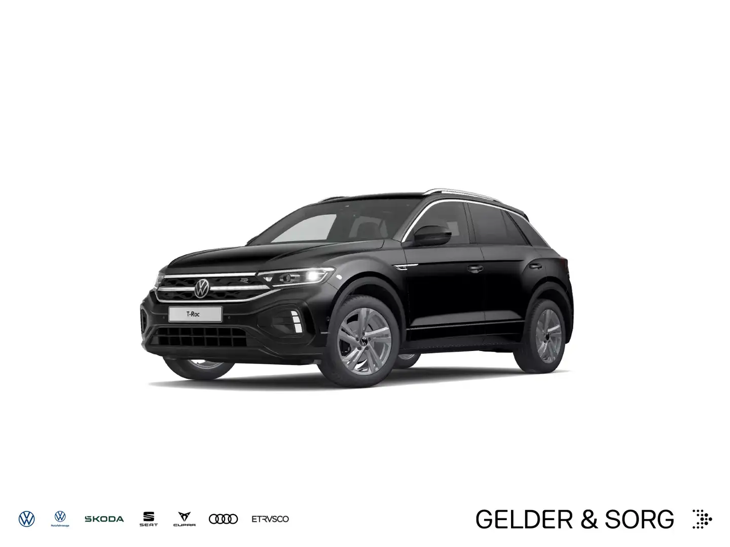 Volkswagen T-Roc 1.5 TSI R-Line DAB+*ACC*Digital Cockpit Nero - 1