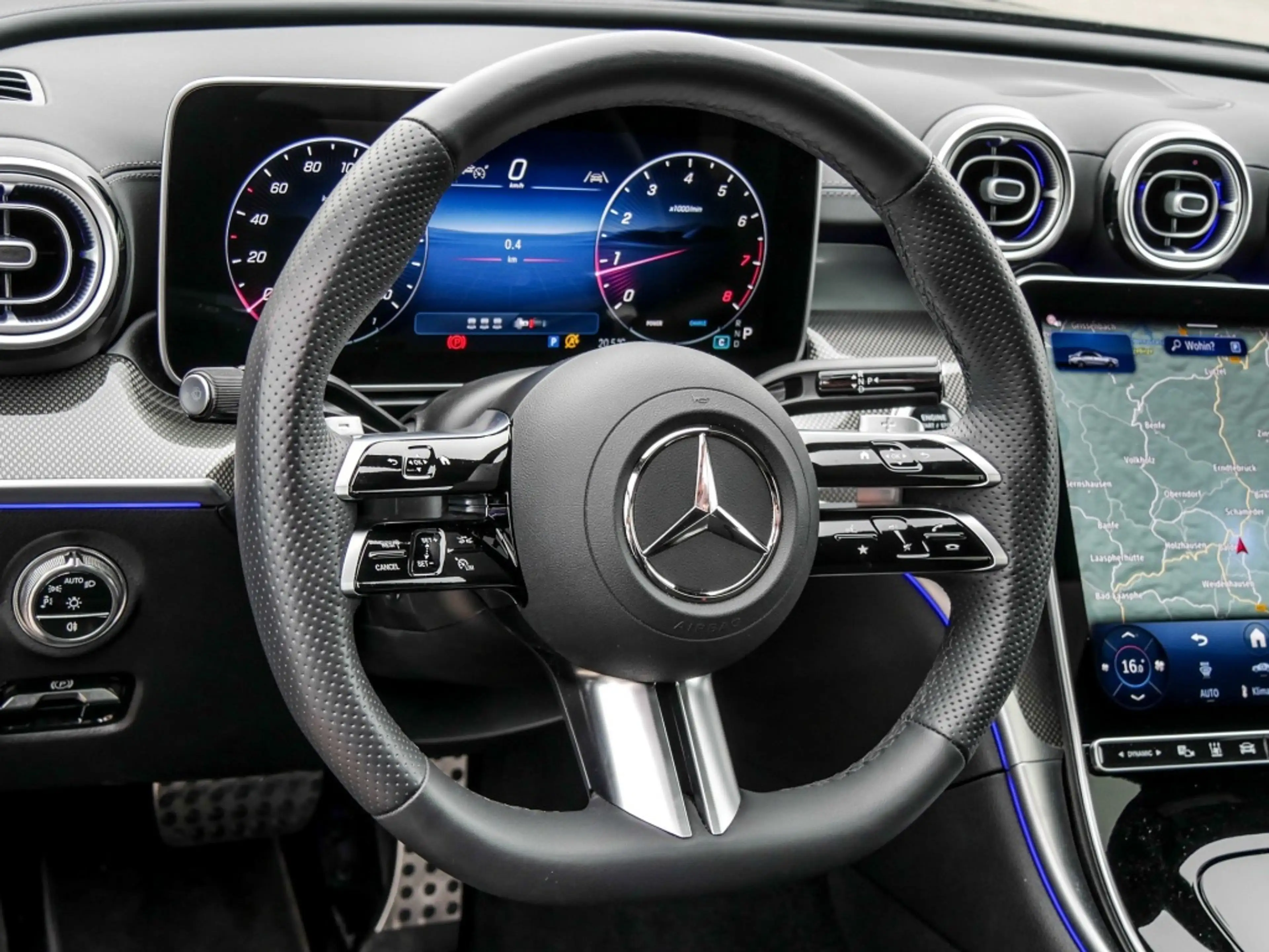 Mercedes-Benz C 200 AMG-Sport/Pano/360/Burm/StdHz/DIGITAL/Memo — photo 9
