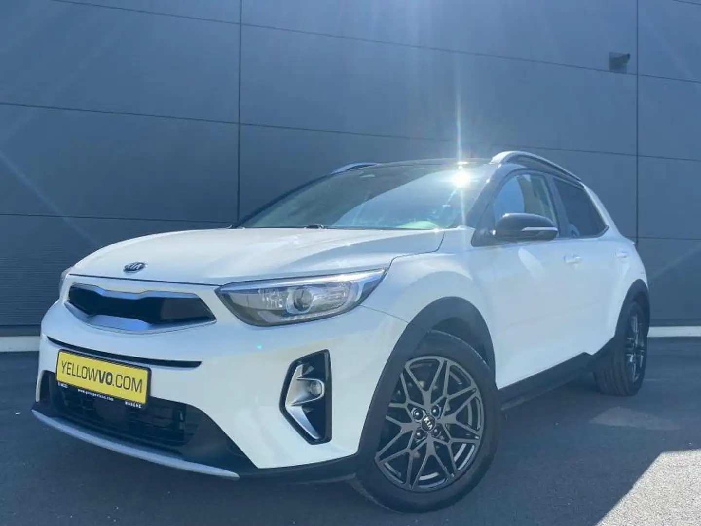 Kia Stonic 1.0 T / Black Edition / Auto Blanc - 1