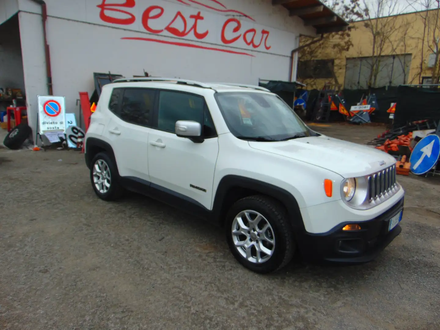 Jeep Renegade Renegade 1.6 mjt Limited fwd 120cv E6 Blanc - 2