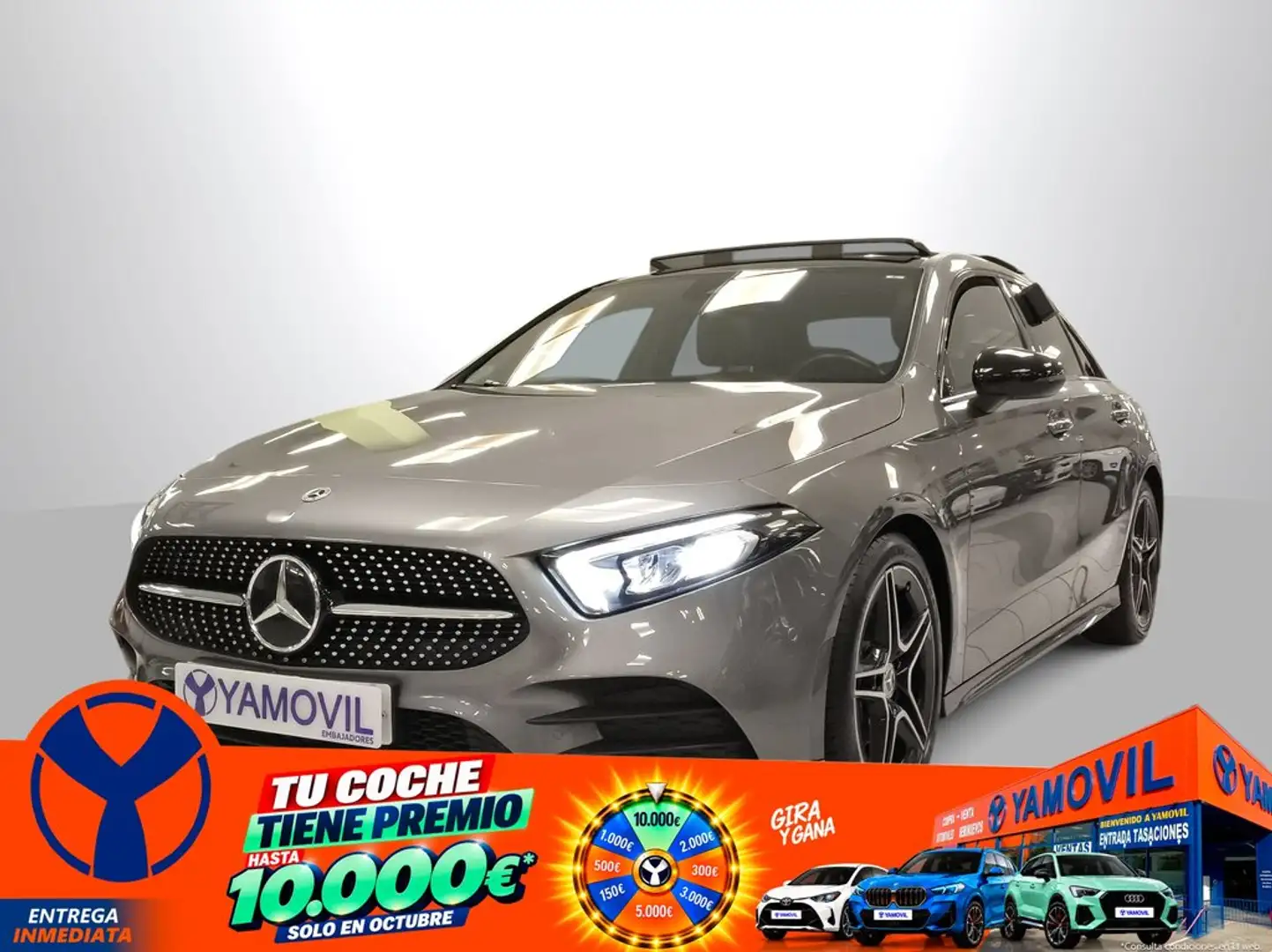 Mercedes-Benz A 200 200d Sedán 8G-DCT Gris - 1