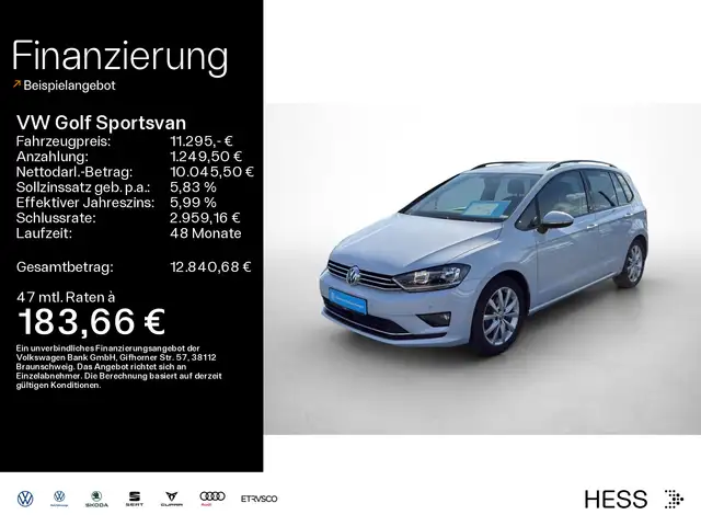Volkswagen Golf Sportsvan 1.2 TSI SOUND*Navi*App Connect*PD