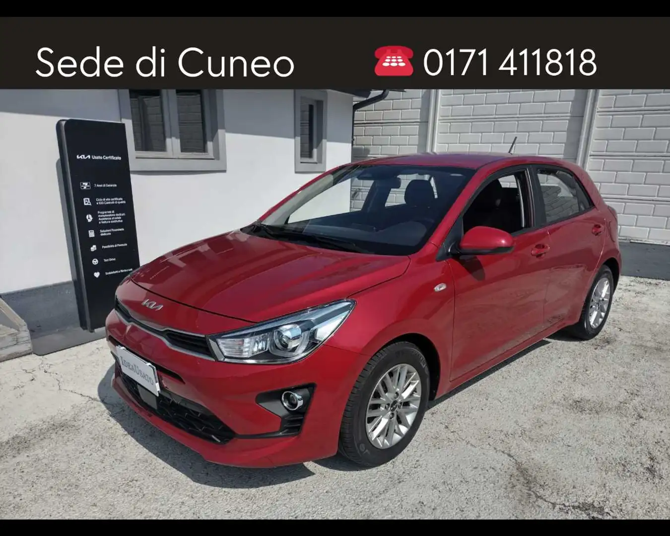 Kia Rio 1.2 ECOGPL Style Rosso - 1