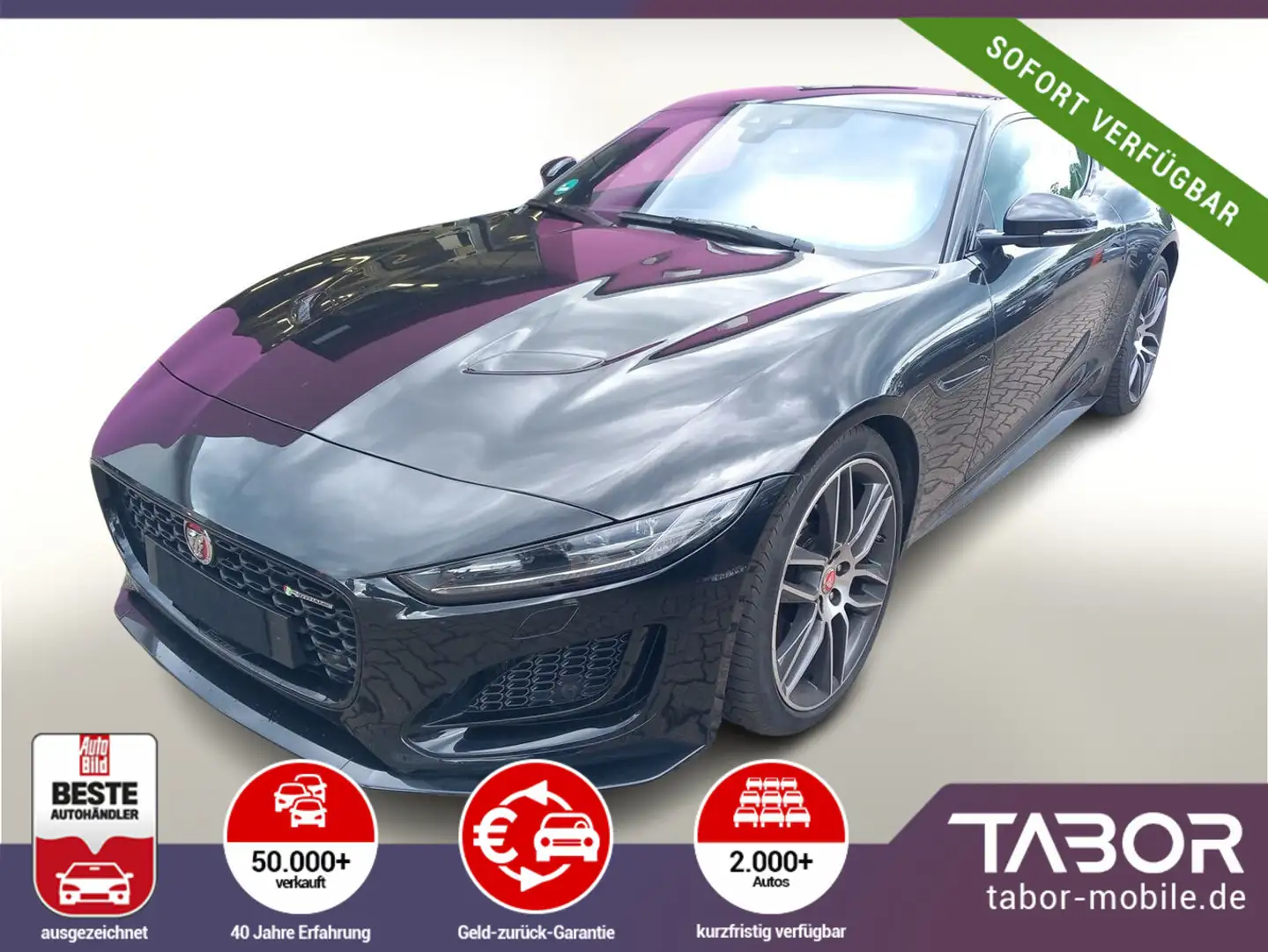 Jaguar F-Type 2.0 P300 R-Dyn DesignP LederP 20Z Schwarz - 1