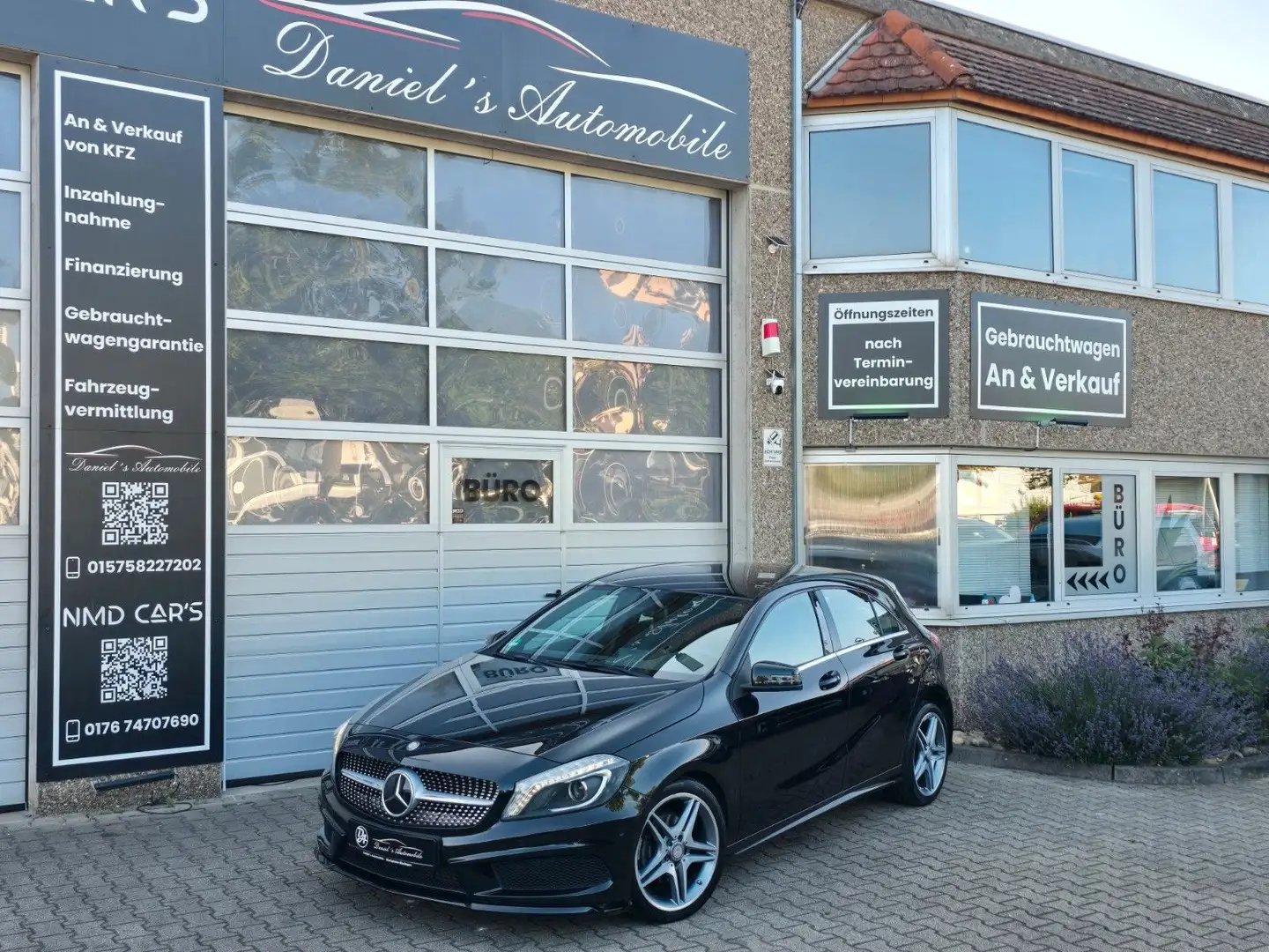 Mercedes-Benz A 180 AMG-LINE/ALCANTARA/PDC/BI-XENON Noir - 1