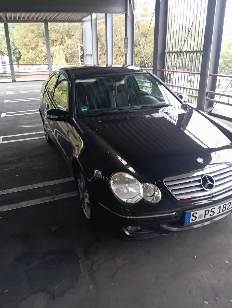 Mercedes-Benz C 160 C 160 Kompressor Sportcoupe Czarny - 1