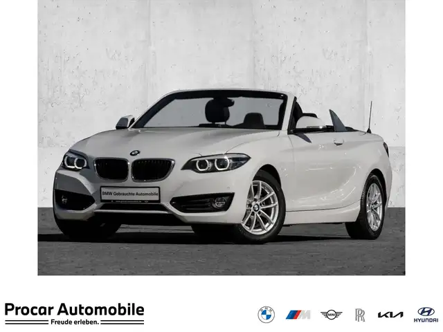BMW 218 i Cabrio Advantage Navi DAB RFK Klimaaut.