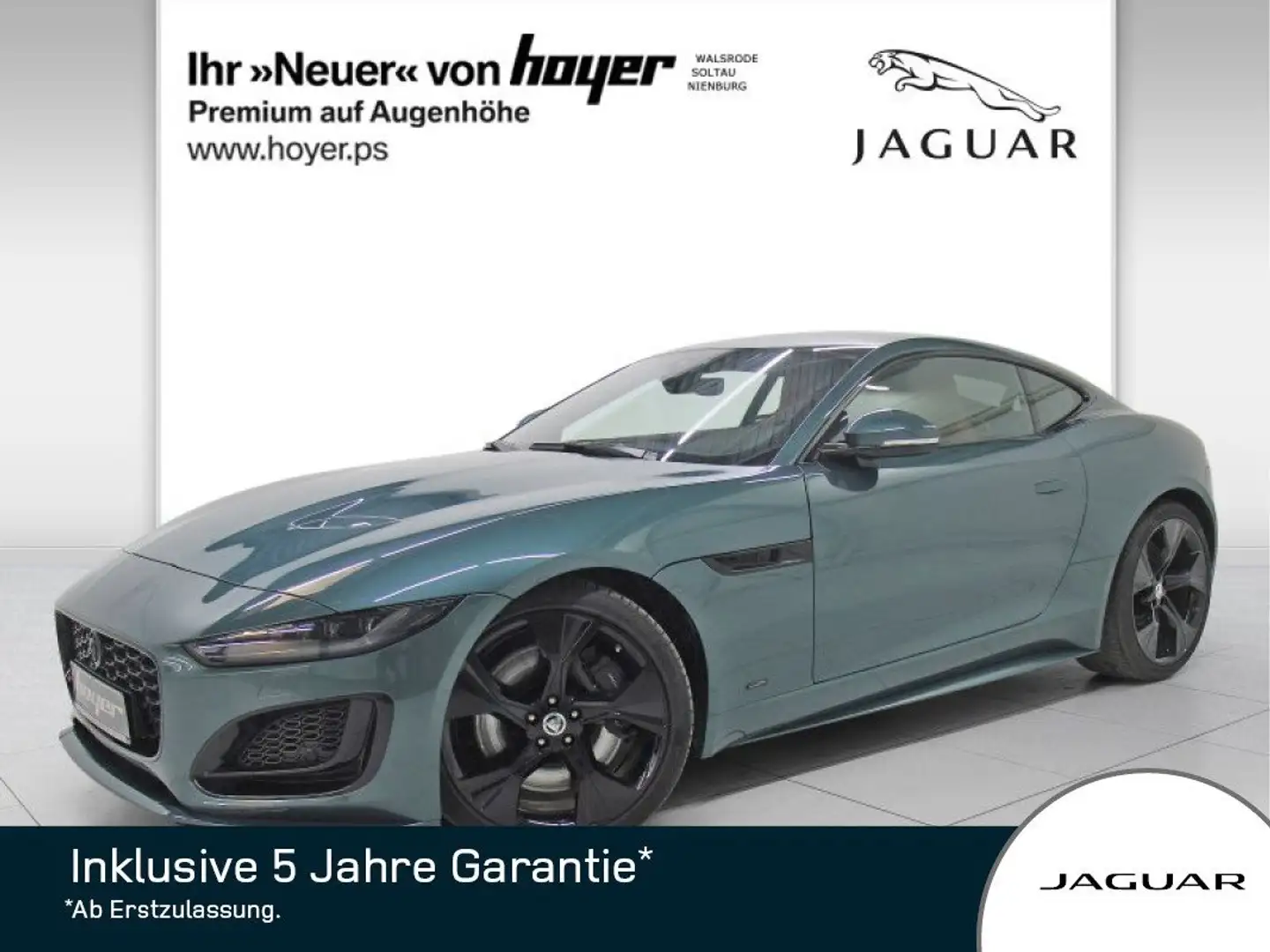 Jaguar F-Type Coupe P450 Aut. 75  UPE 113.260€ DAB LED RFK Tempo Groen - 1