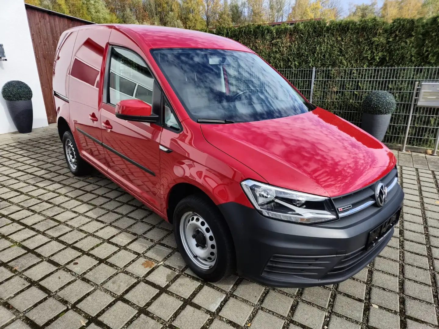 Volkswagen Caddy Nfz Kasten BMT 4Motion/AHK/Klima Rot - 2