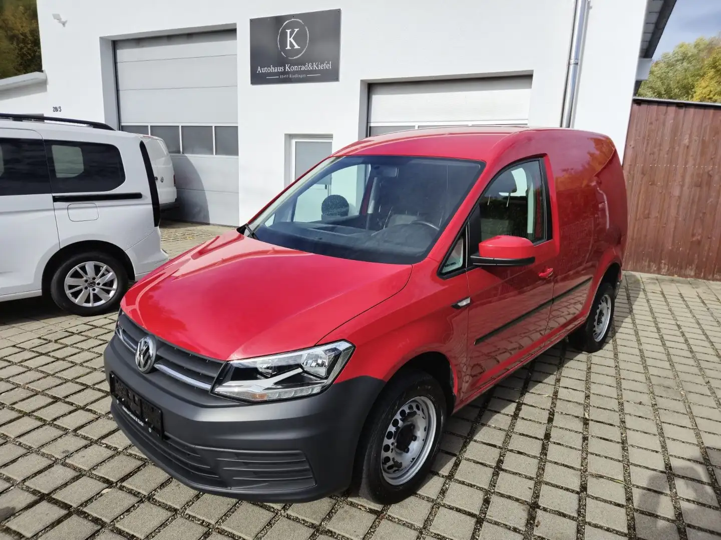 Volkswagen Caddy Nfz Kasten BMT 4Motion/AHK/Klima Rot - 1
