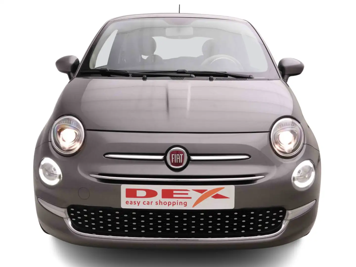 Fiat 500 1.0i Hybrid DolceVita + Airco + Navi by App + Alu 15' + Cruise + CarPlay + ... Gris - 2