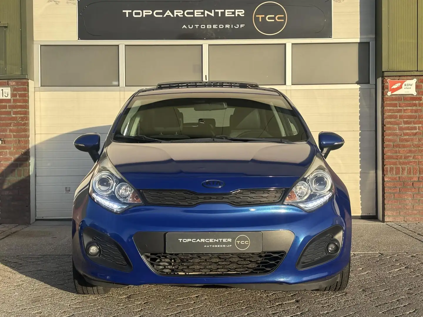 Kia Rio 1.4 CVVT ExecutiveLine/PANO/STOELV/CAMERA/LEER/APK Albastru - 2