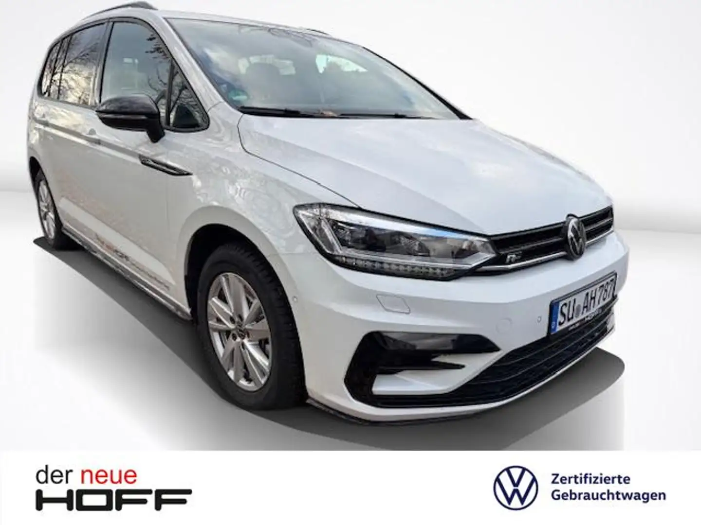 Volkswagen Touran 2.0 TDI DSG R-Line Black Style Kamera 18" Navi Weiß - 1