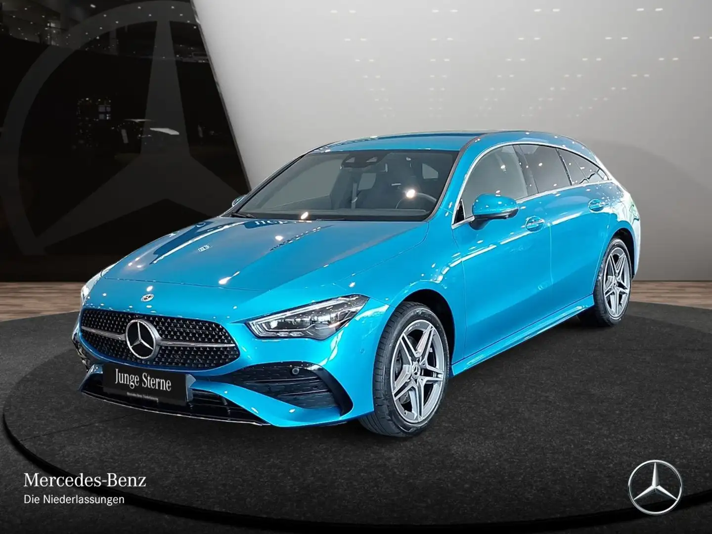 Mercedes-Benz CLA 250 e AMG+360°+AHK+MULTIBEAM+FAHRASS+KEYLESS Azul - 2