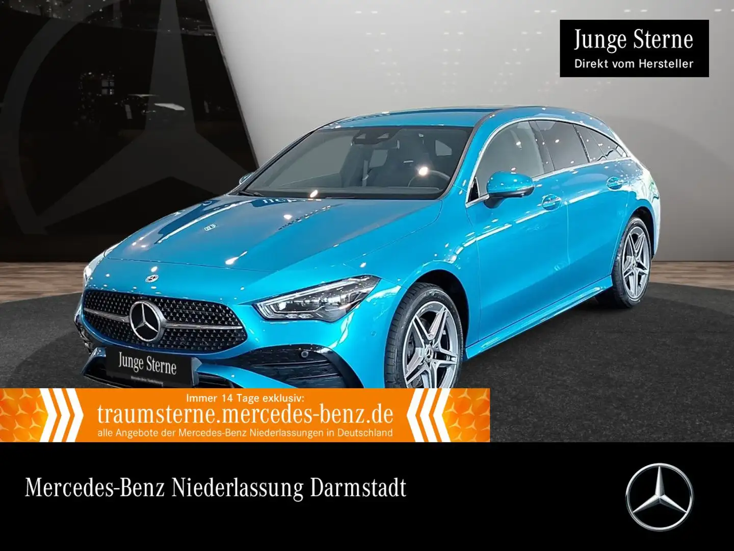Mercedes-Benz CLA 250 e AMG+360°+AHK+MULTIBEAM+FAHRASS+KEYLESS Azul - 1