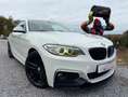 BMW 218 dA Coupé Pack M Blanc - thumbnail 2