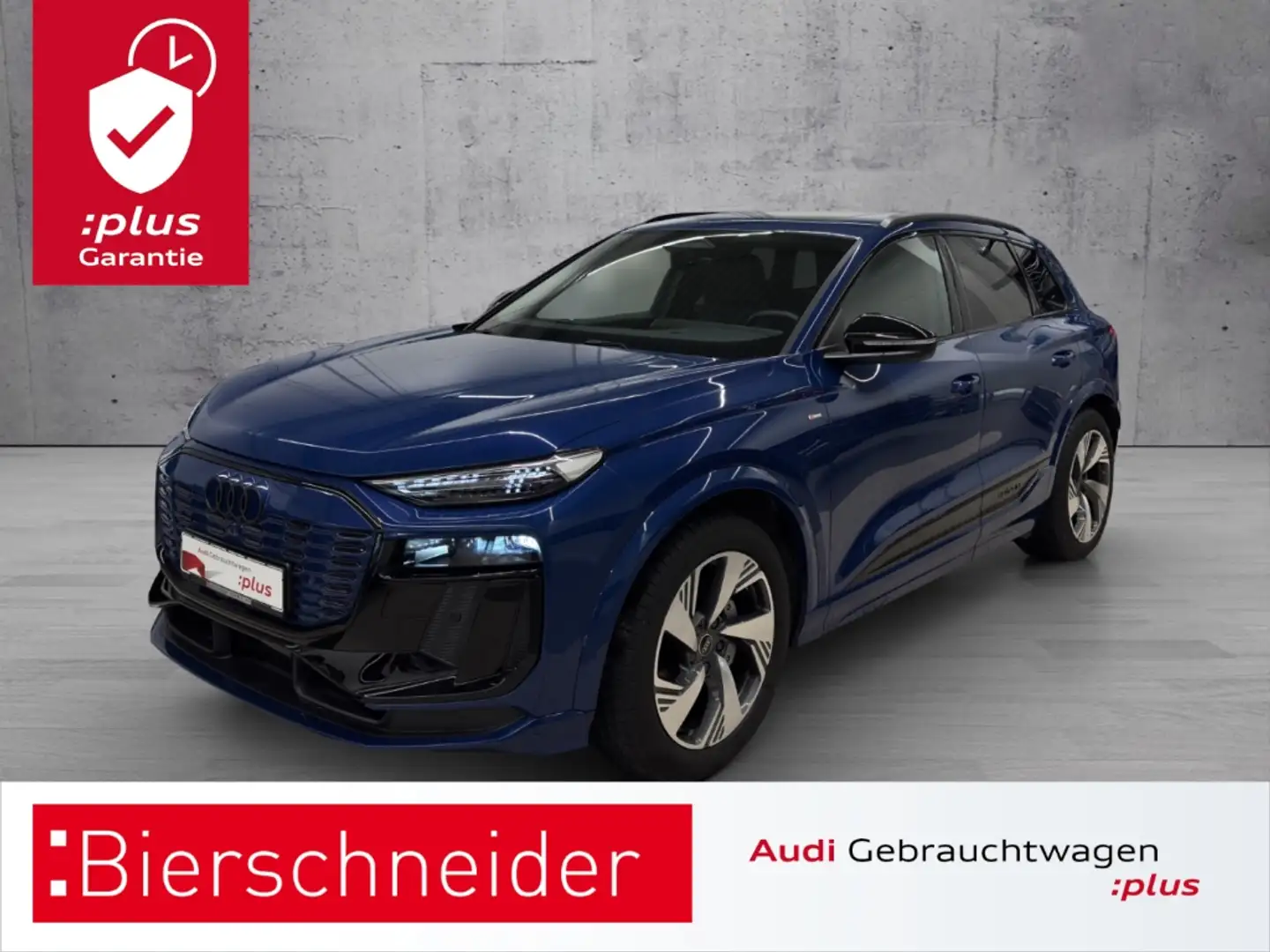 Audi Q6 e-tron qu. 2x S line MATRIX 20 B&O PANO UMGEBUNGSKAMERA A Bleu - 1