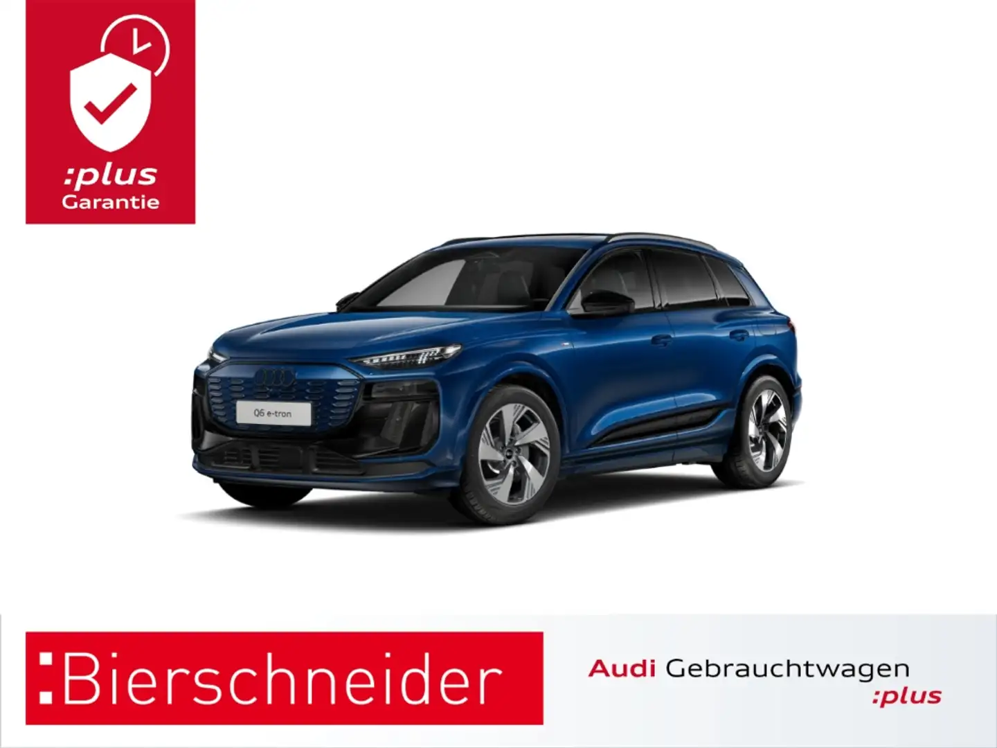 Audi Q6 e-tron qu. 2x S line MATRIX 20 B&O PANO UMGEBUNGSKAMERA A Blau - 1