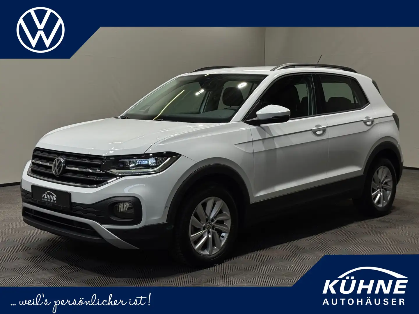 Volkswagen T-Cross Life 1.0 TSI | ACC NAVI LED BLUETOOTH Weiß - 1