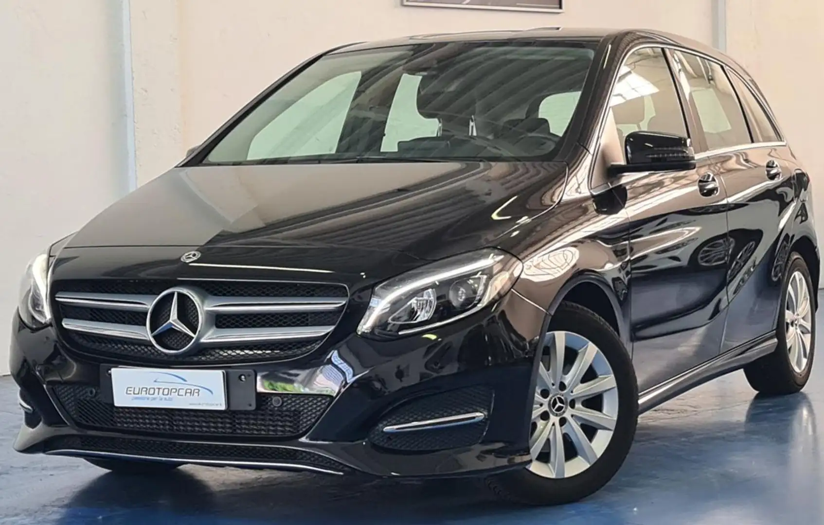 Mercedes-Benz B 180 SPORT STYLE Automatica-Navi-Led-Pdc-FULL OPT Nero - 1