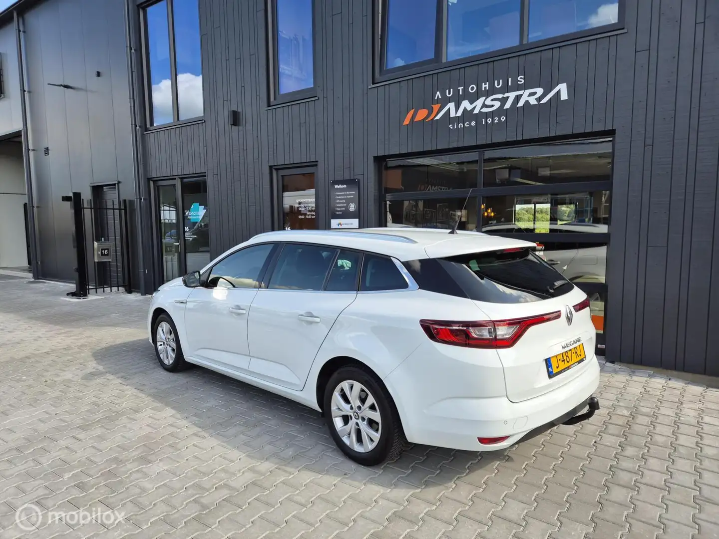 Renault Megane Estate 1.3 TCe Limited|Airco|Cruise|Trekhaak|Navi| Wit - 2