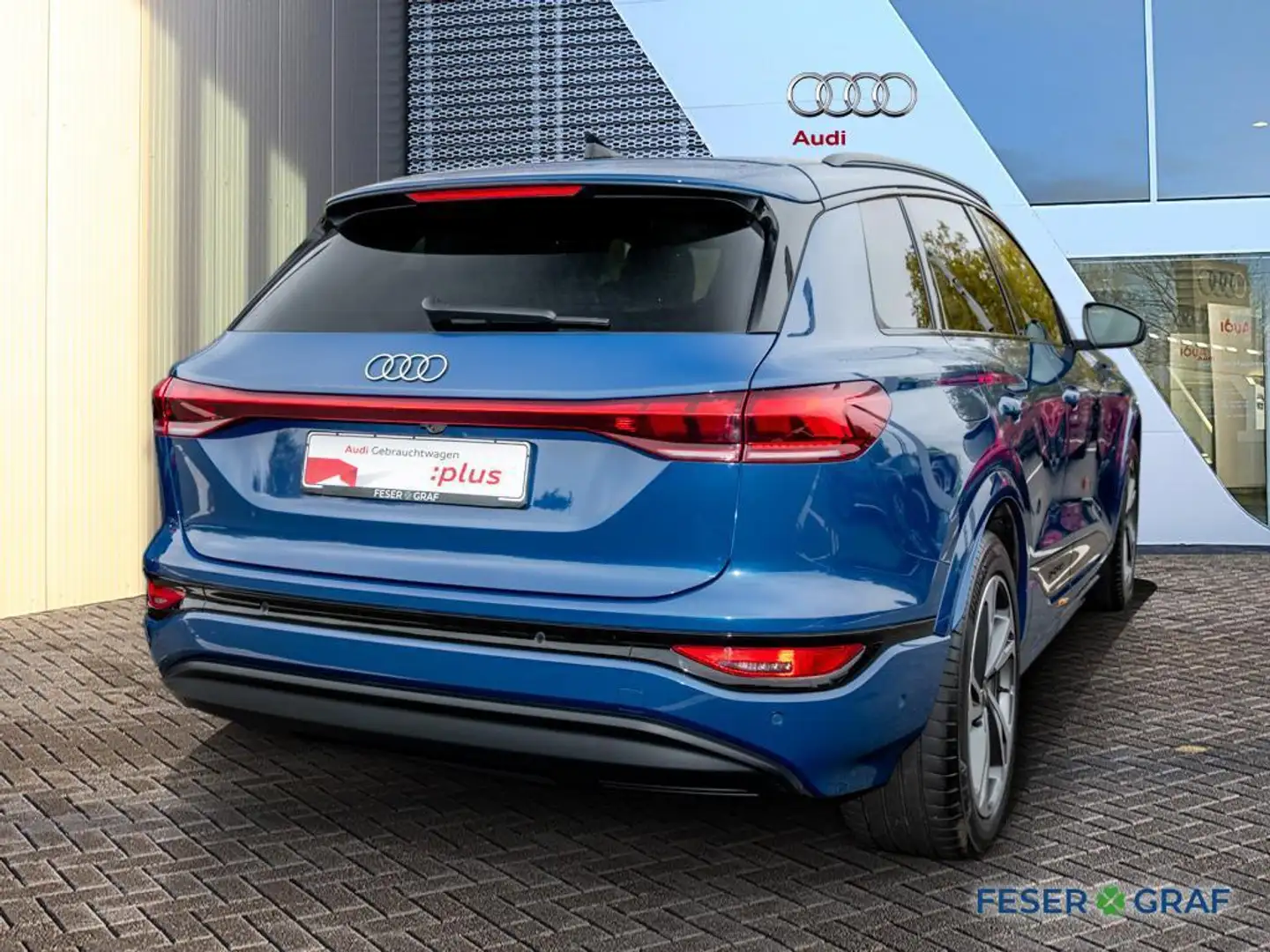 Audi Q6 e-tron e-tron Matrix /Leder/adAir/Kamera /AHK /20"/ACC Bleu - 2