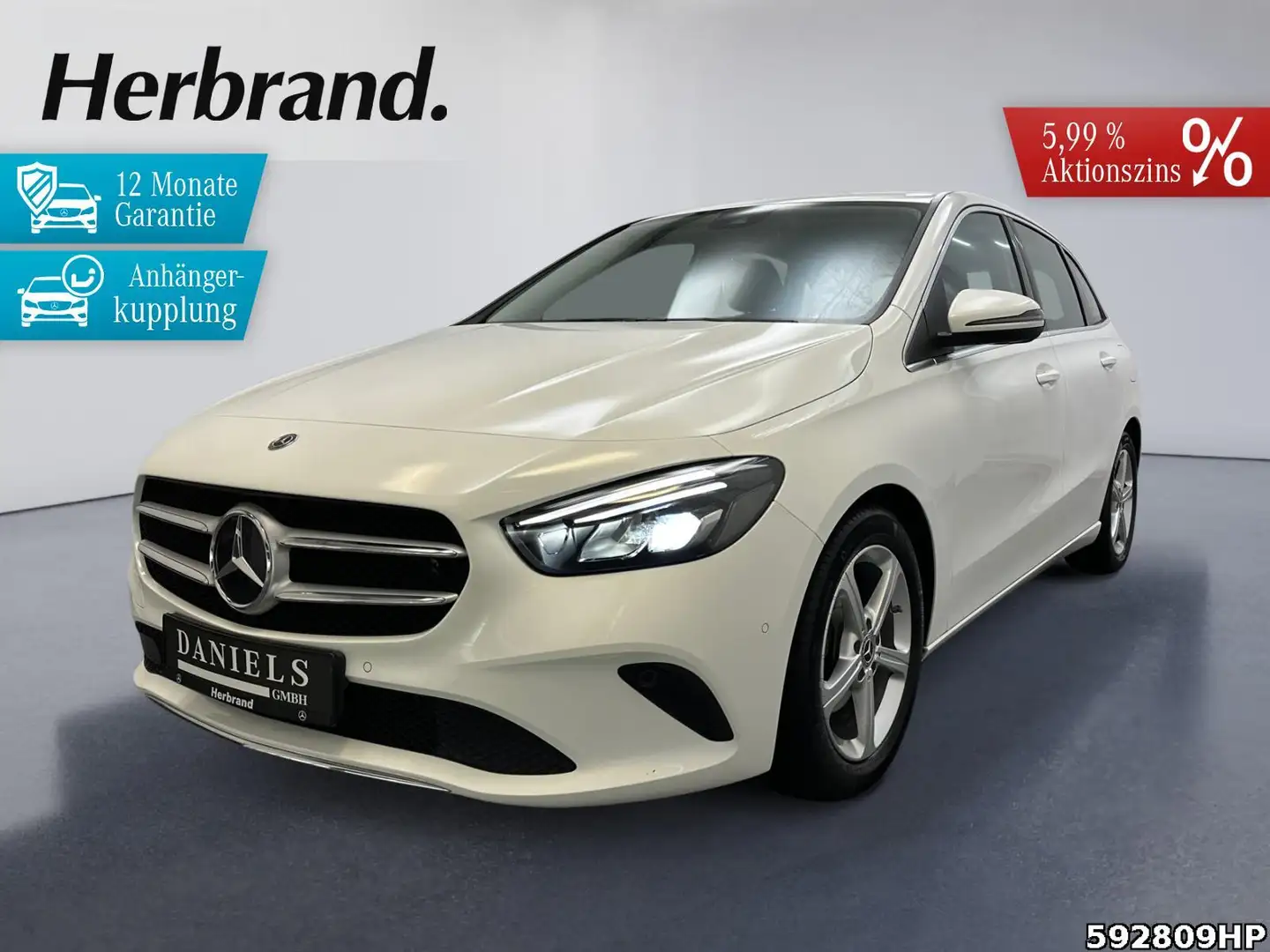 Mercedes-Benz B 180 Progressive LED Rückfahrkamera Lenkradhzg Weiß - 1