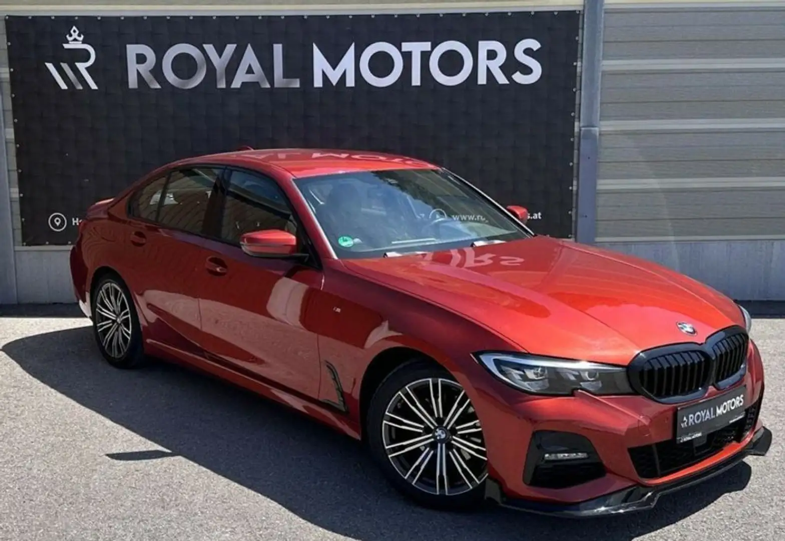 BMW 320 d M Sport Oranje - 1
