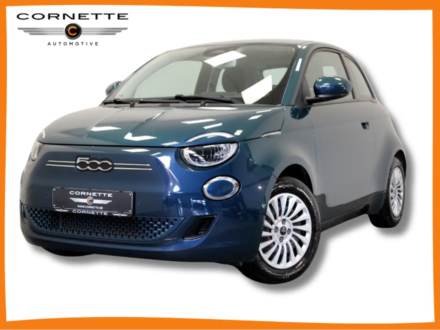 Fiat 500e Icon Berline 42 kWh DAB GROTE BATTERIJ - CARPLAY Vert - 1