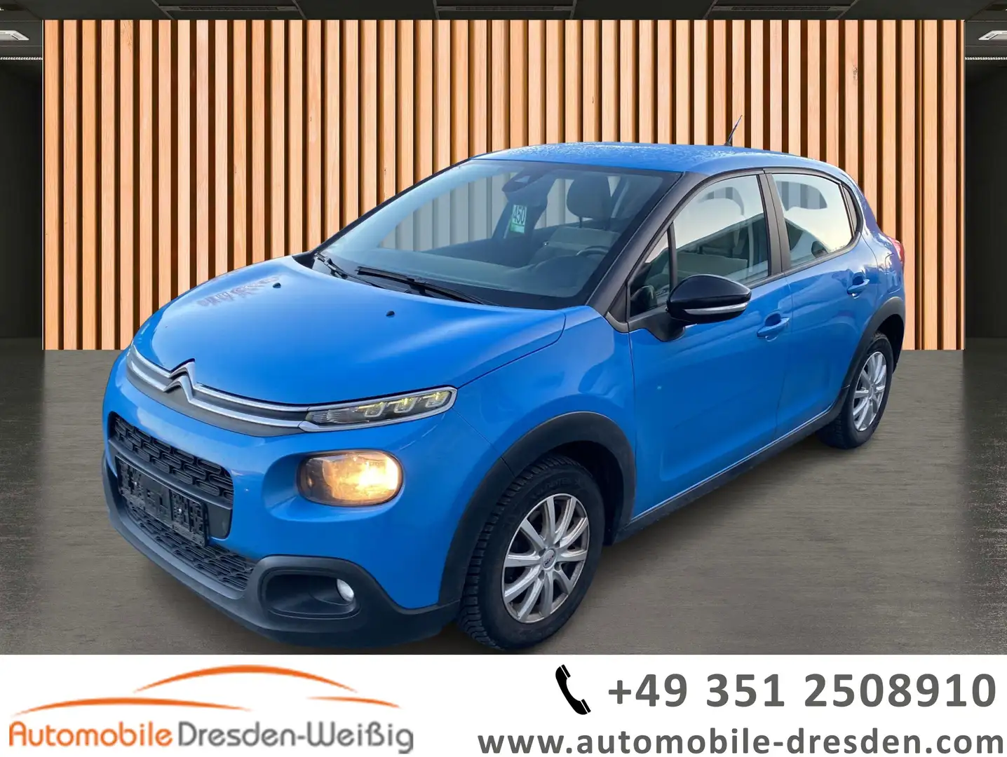Citroen C3 1.2 Feel*Klima*Notbremsassistent* Bleu - 1