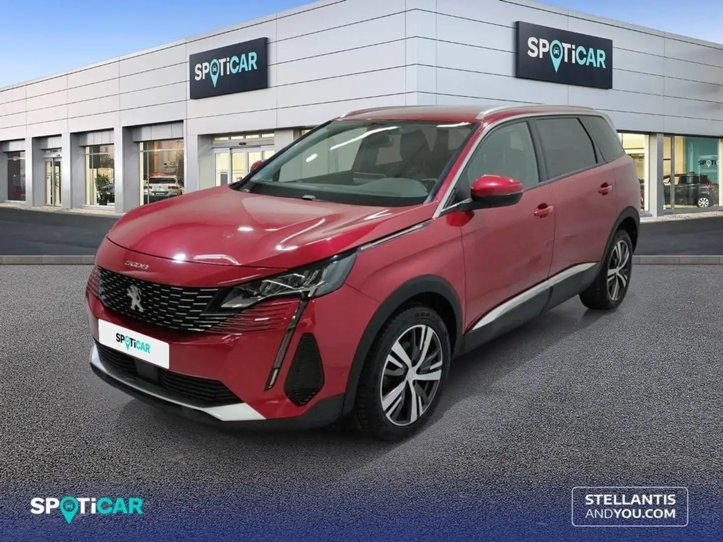 Peugeot 5008 1.2 PureTech S&S Allure 7 pl. 130 Rot - 1