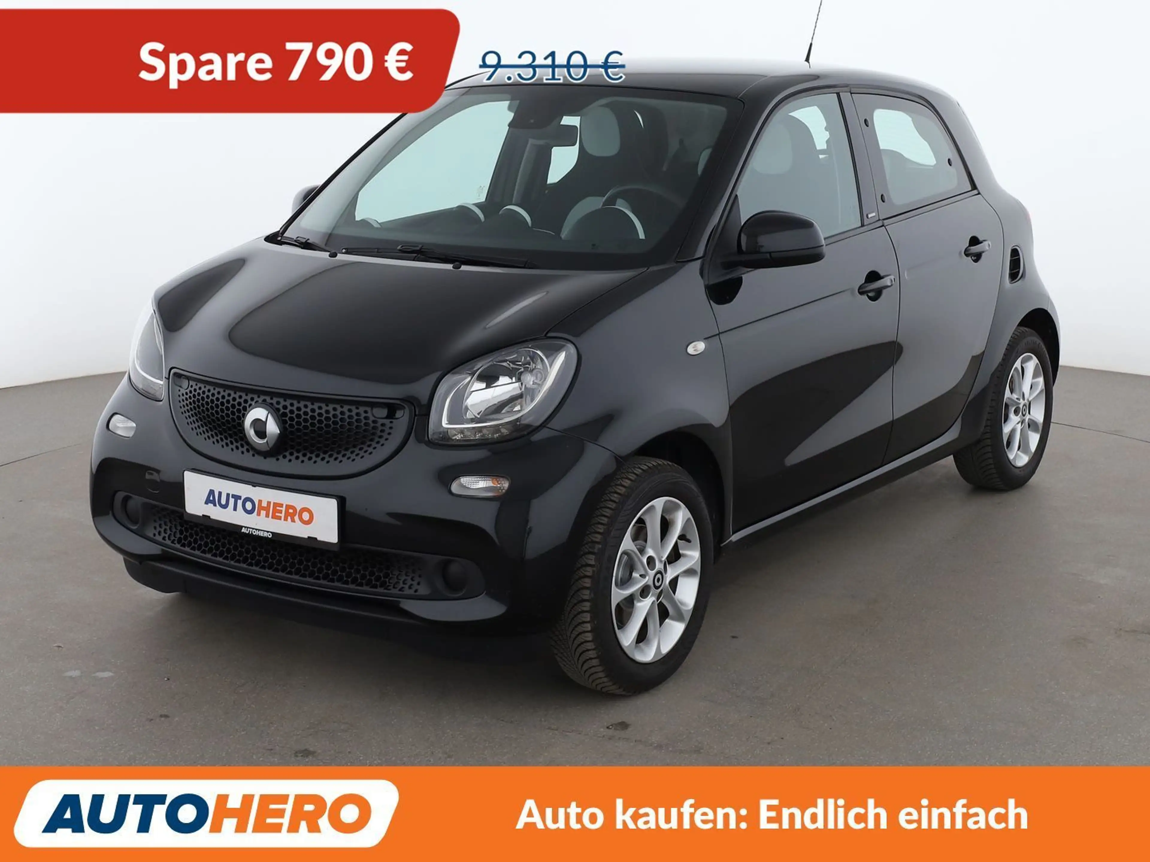 smart forFour 0.9 Turbo Basis passion*NAVI*TEMPO*PDC*SHZ*KLIMA*
