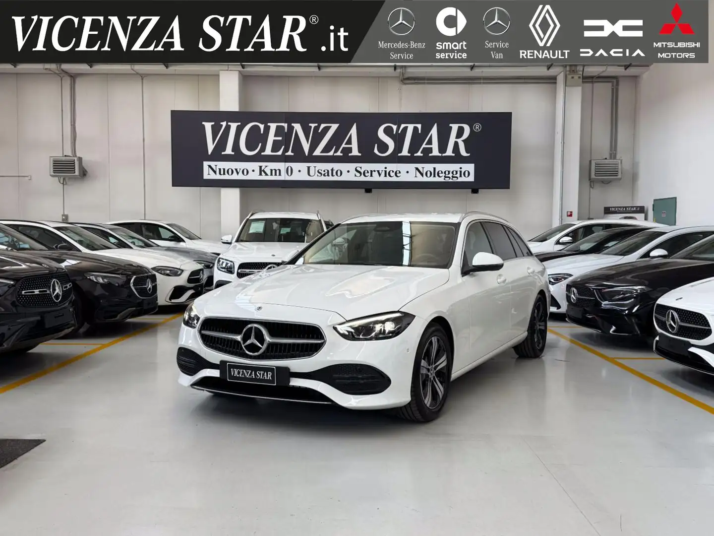 Mercedes-Benz C 200 d MHV S.W. AVANTGARDE ADVANCED Bianco - 1