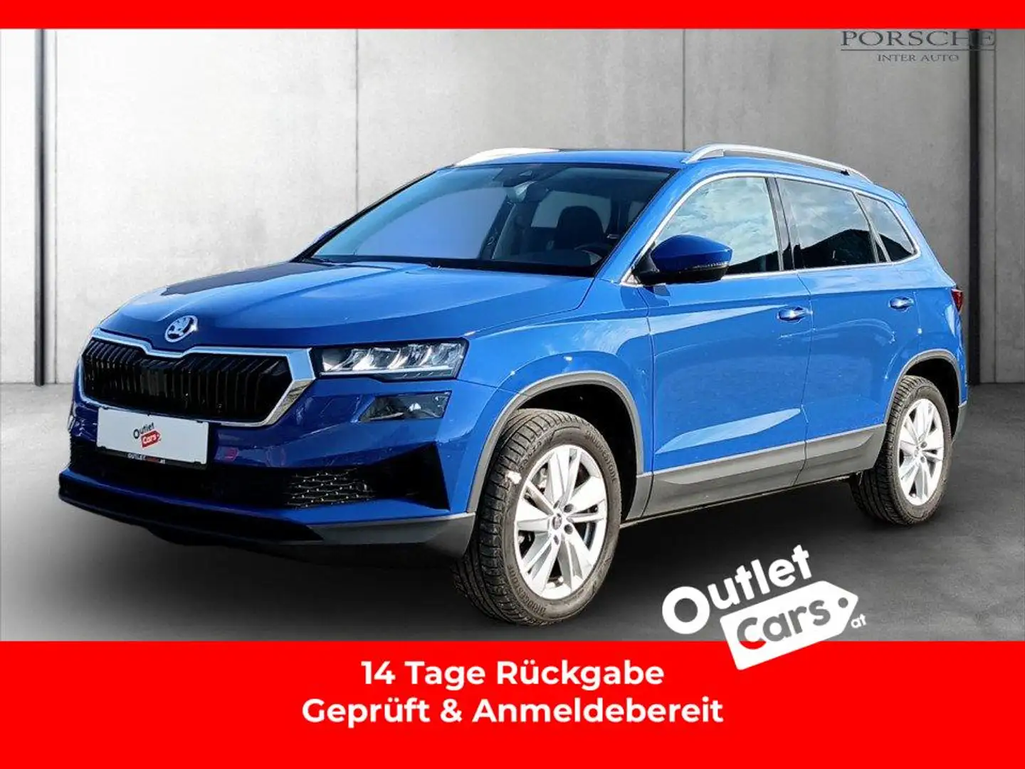 Skoda Karoq 2.0TDI Style DSG CARPLAY+LED+NAVI+RADAR+RFK Blau - 1