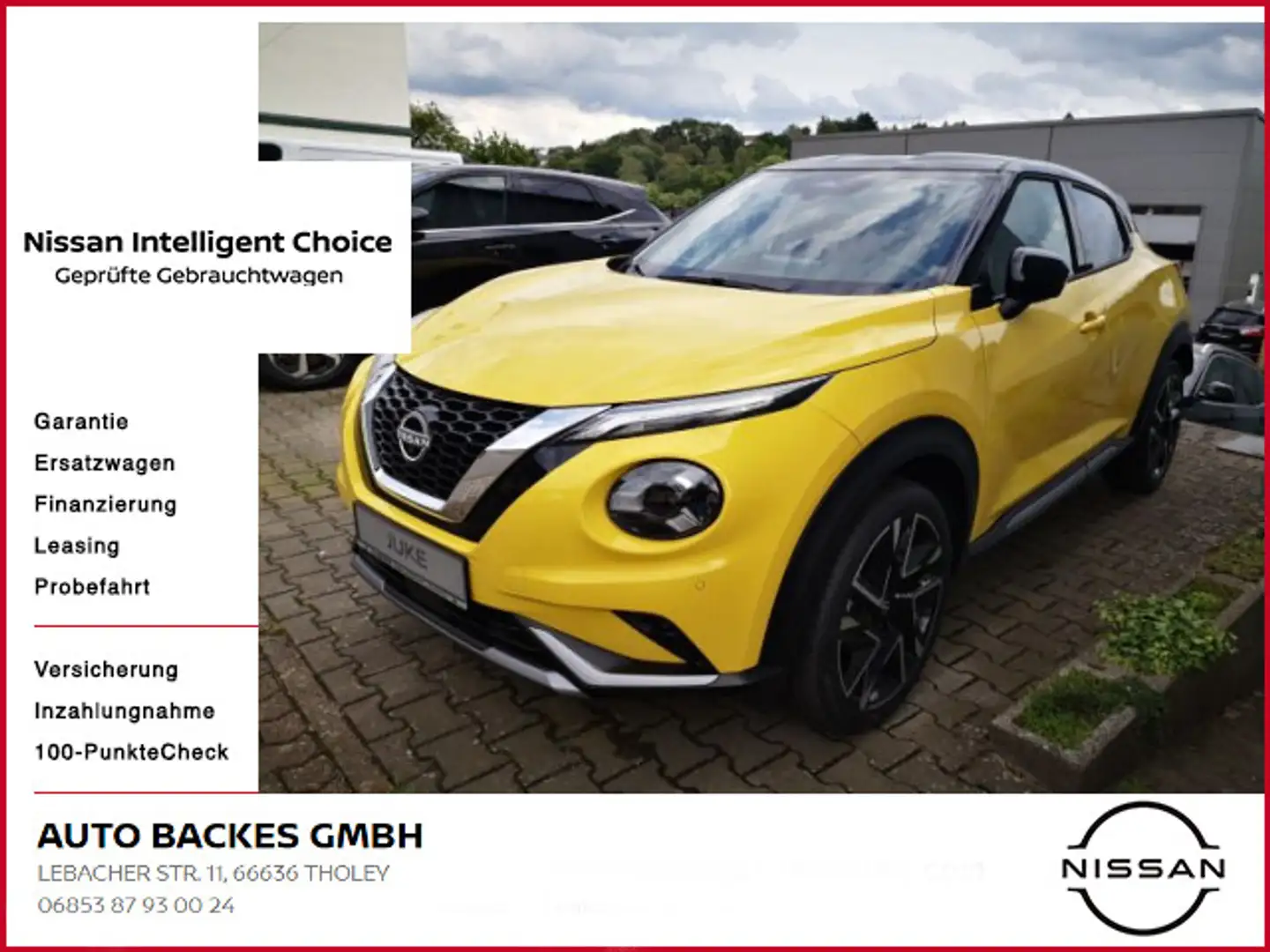 Nissan Juke 1.0DIG-T N-Design 6MT Technologie-Paket, 2- Amarillo - 1