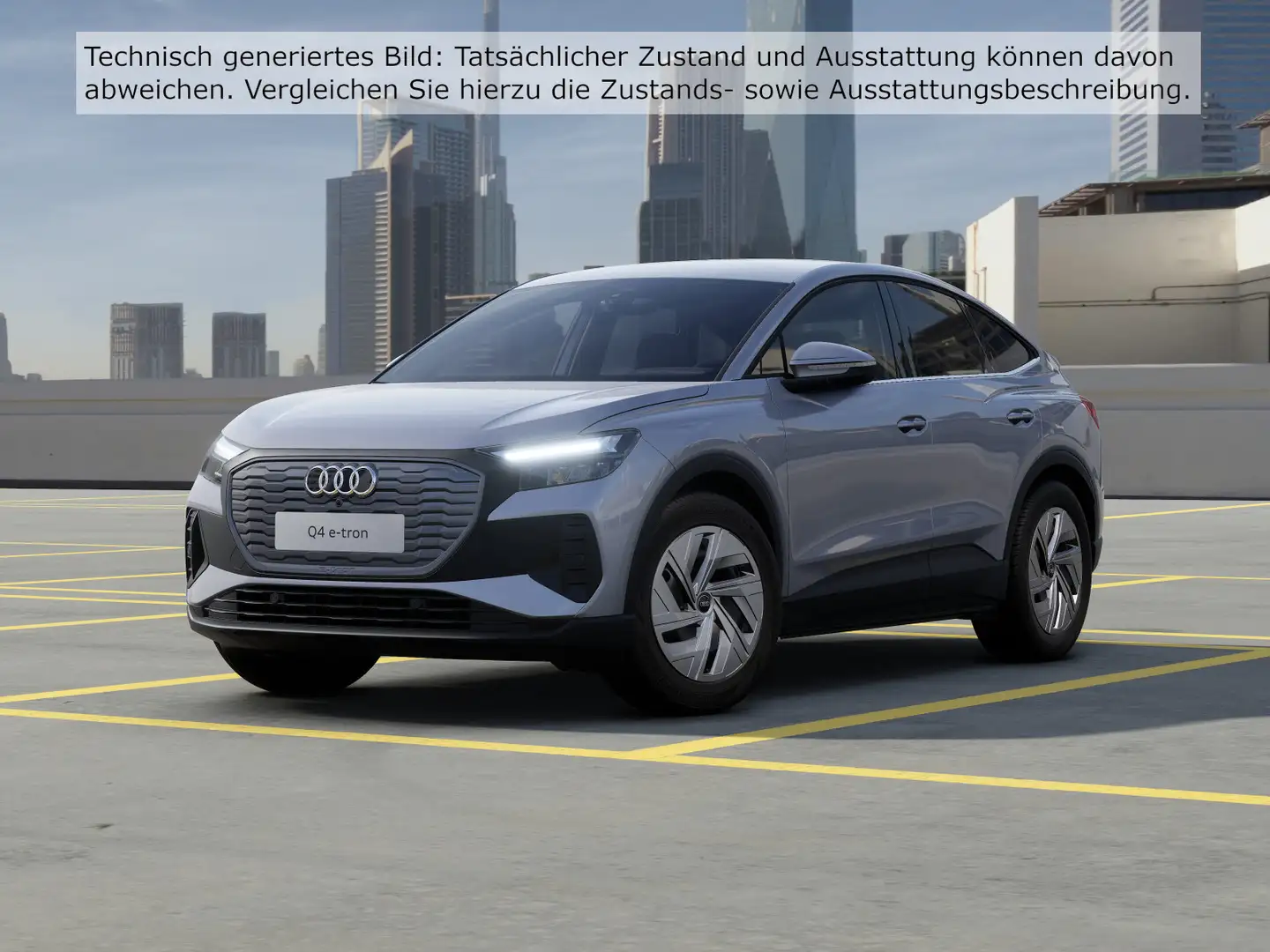 Audi Q4 e-tron Q4 Sportback 35 e-tron LED DAB PDC Sitzheizung Silber - 1