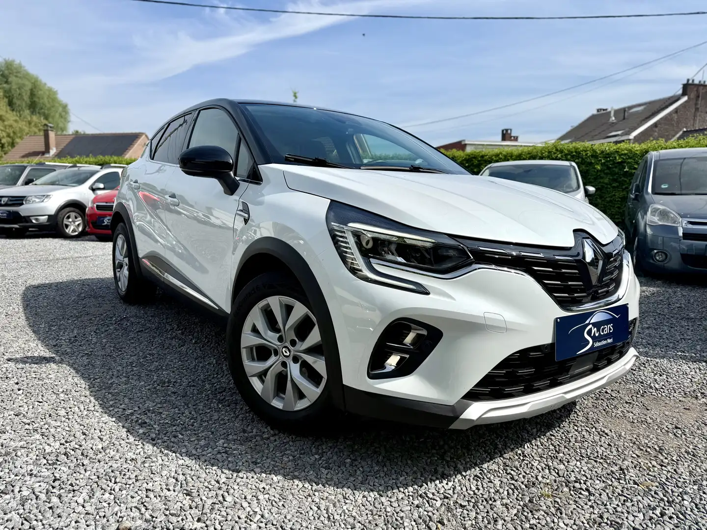 Renault Captur 1.33 TCe MHEV Iconic EDC GPF Blanc - 1