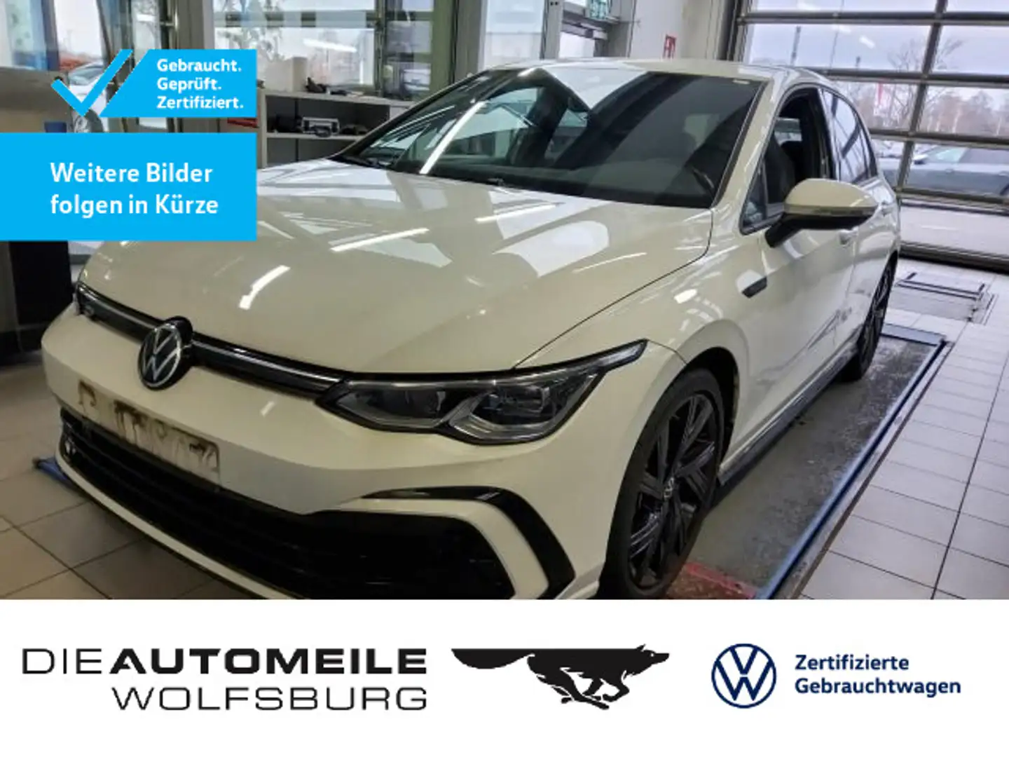 Volkswagen Golf 8 VIII 1.5 TSI R-Line Einparkhi/Multilenk/S Weiß - 1