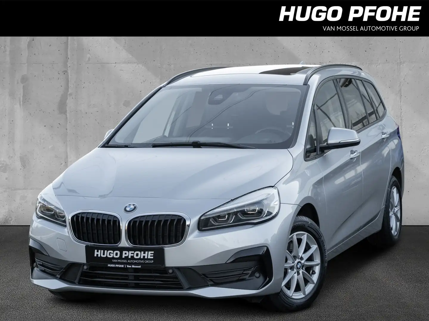 BMW 216 d Gran Tourer. Pano Silber - 1