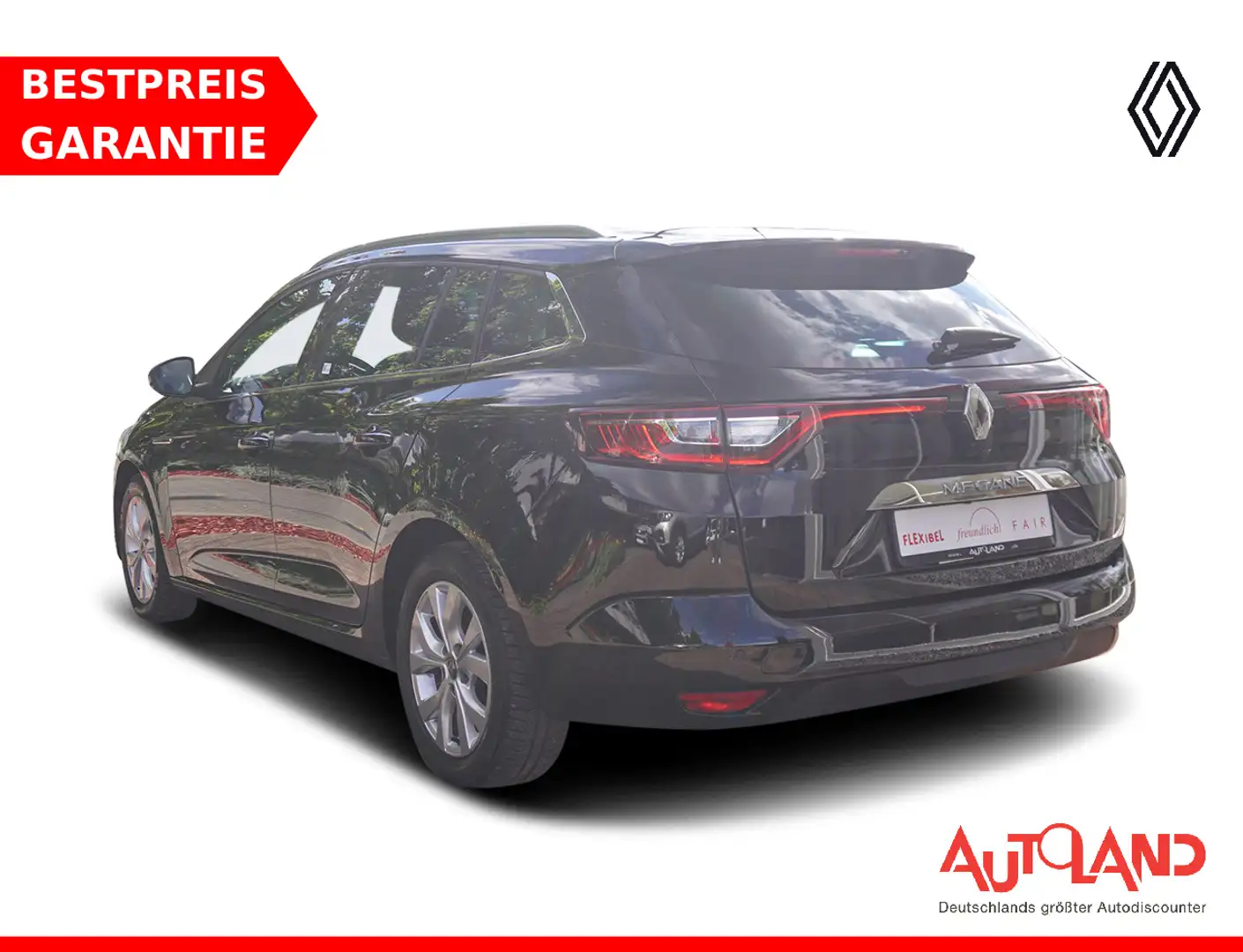 Renault Megane Grandtour 1.3 TCE Business Edition Navi Schwarz - 1