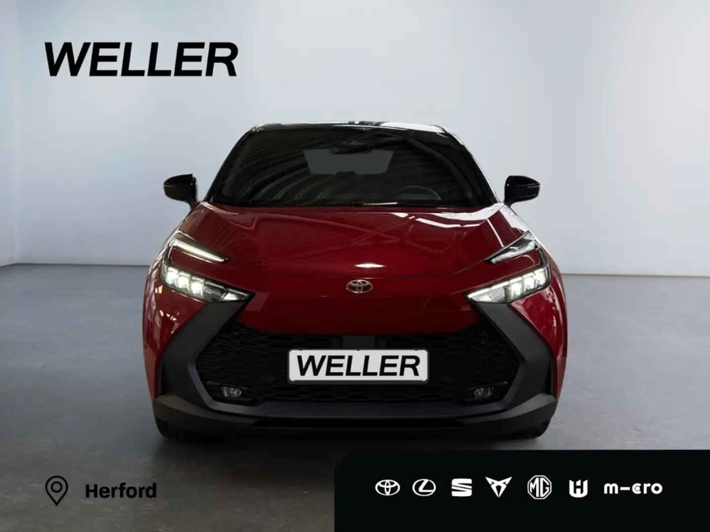 Toyota C-HR 2.0 Hybrid Teamplayer *LED*el Heck*ACC*Navi* Rot - 2