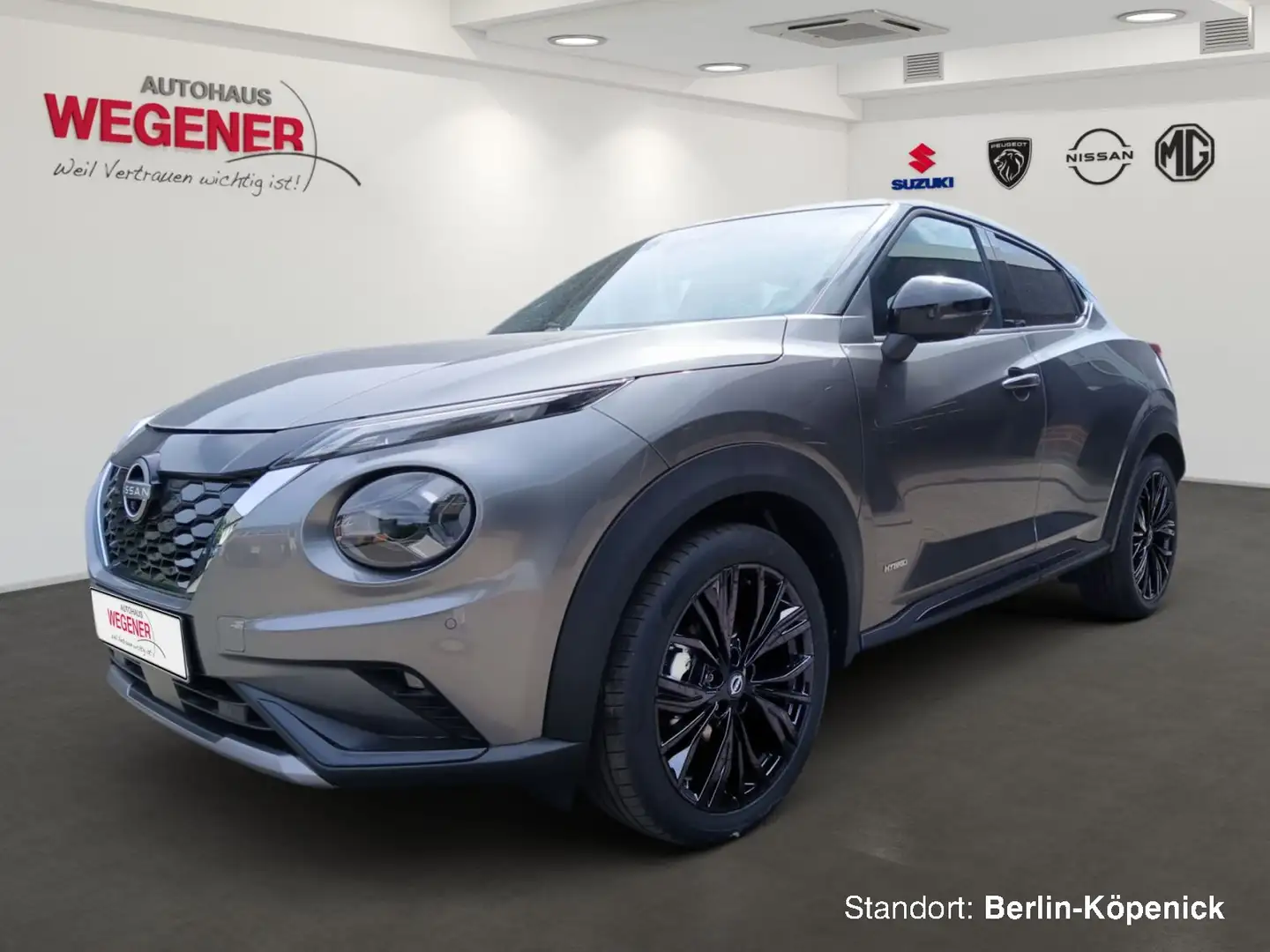 Nissan Juke JUKE 1.6 HYBRID 143 PS 4AMT Gris - 1