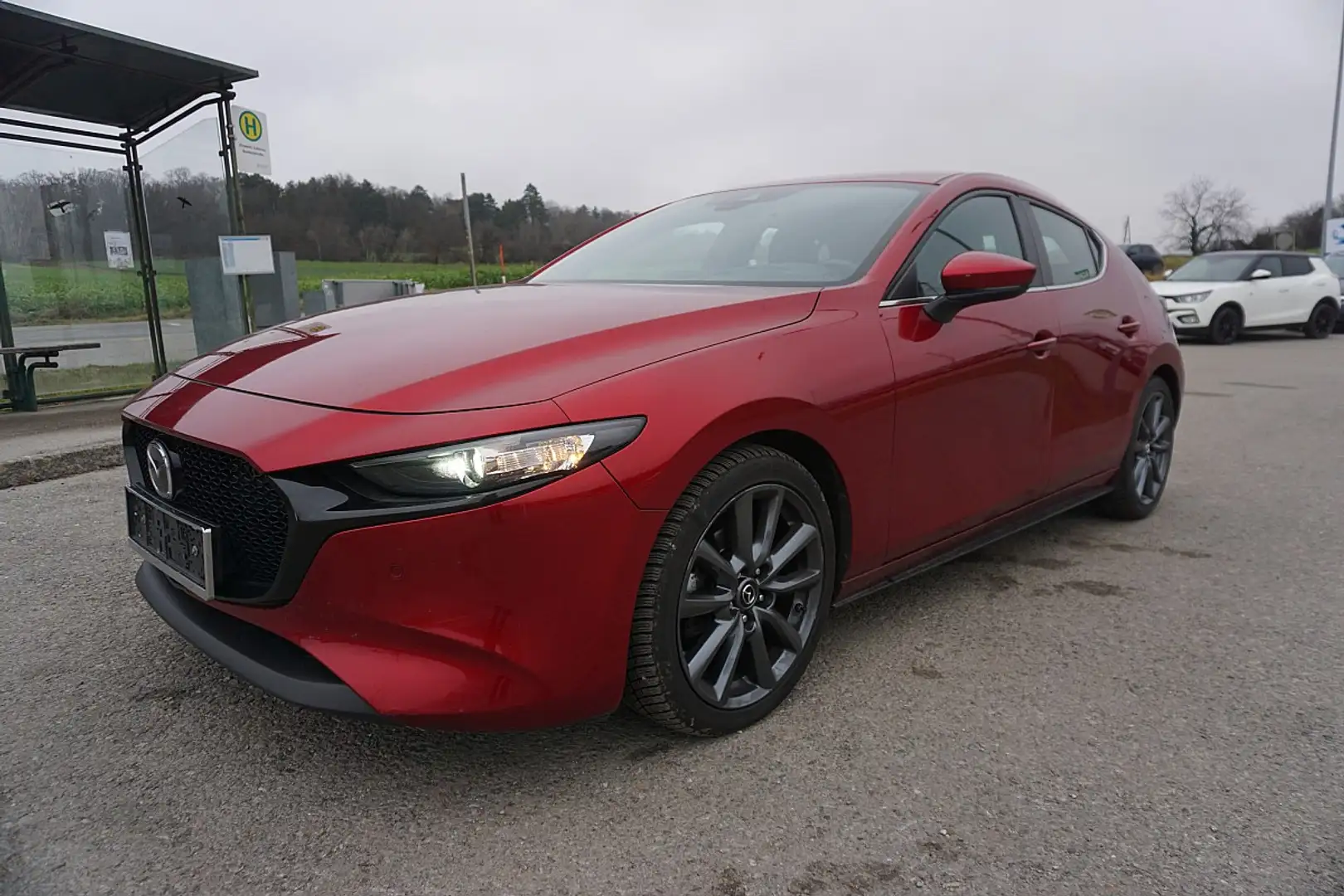 Mazda 3 Mazda3 e-Skyactiv-G122 Comfort+ Aut. Rot - 2