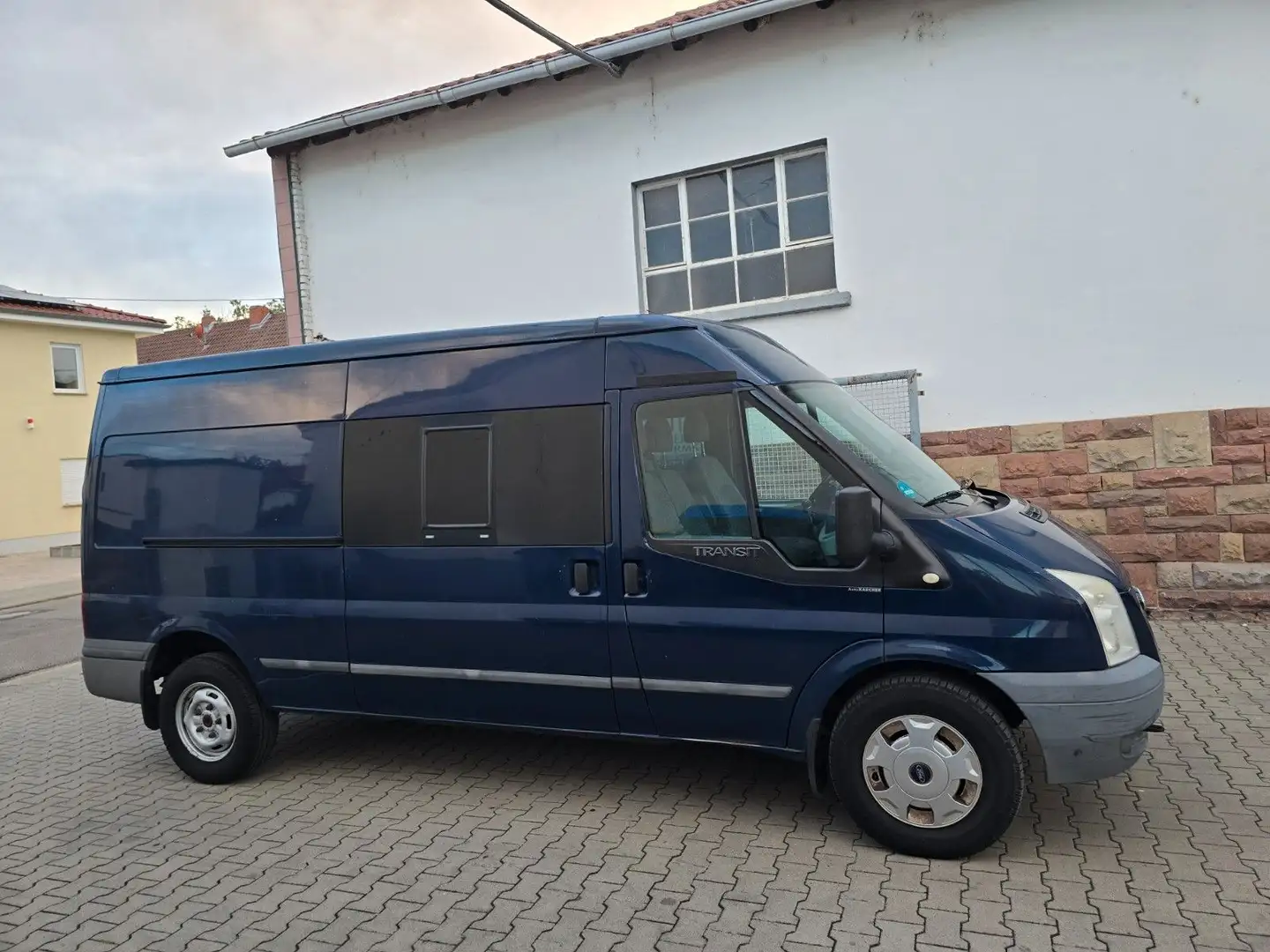 Ford Transit Kasten FT 350 L Trend Klima 6.Sitze Blau - 2